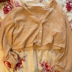 Cropped cardigan